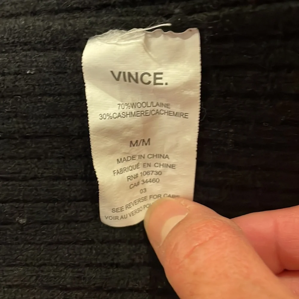 Vince wool cashmere long cardigan - Picture 8 of 12